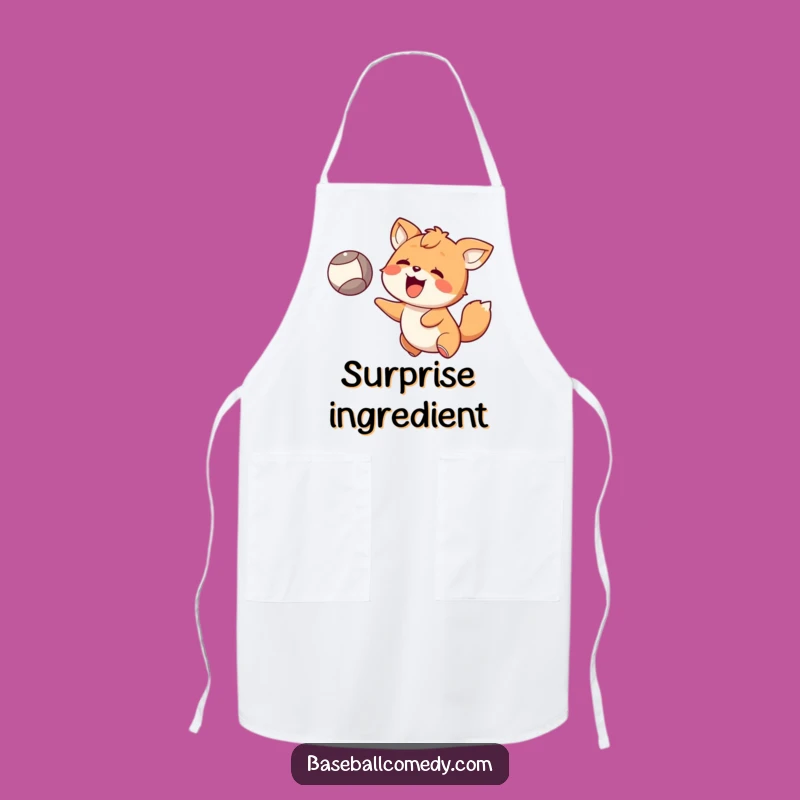 Funny Animal Catch Apron - Cook with Happy Surprise