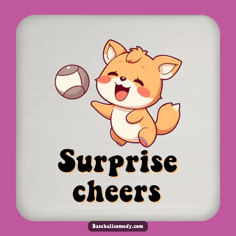 Funny Animal Catch Coaster - Happy Surprise Protection