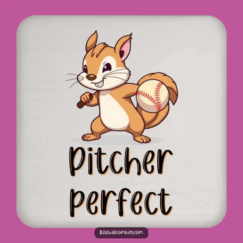Funny Squirrel Pitcher Coaster: Protect Surfaces with Effort - Party Gift!