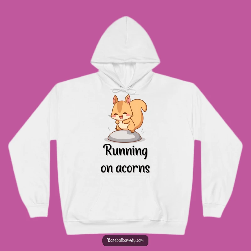 Funny Squirrel Base Stealer Hoodie: Cozy Speed, Hilarious Funny Gift