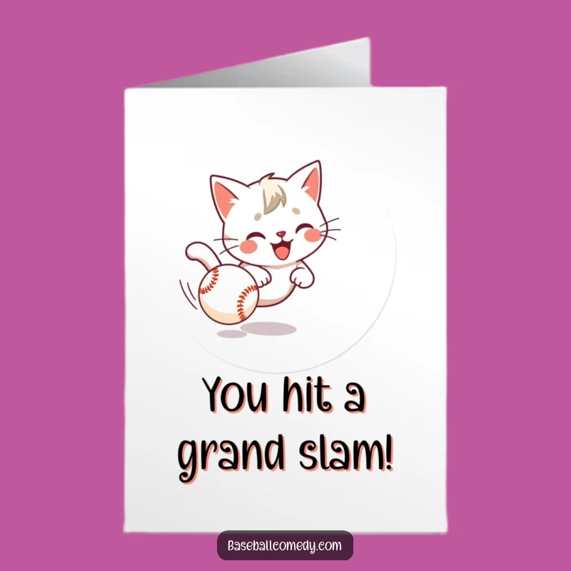 Free Printable Cat Congratulations Card: Funny Downloadable Gift for Any Occasion