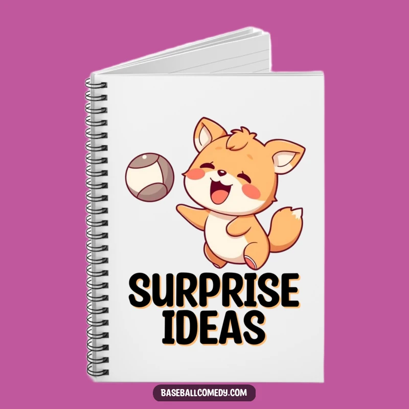 Funny Animal Catch Notebook - Record Ideas with Happy Surprise